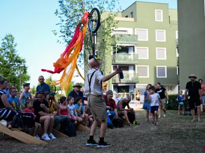 23.06.2025 28. mednarodni festival uličnega gledali&scaron;ča Ana Desetnica 2025, Novo BrdoFOTO: Nik Erik Neubauer