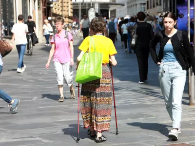 12.06.2025 -simbolična fotografija - upokojenci, novelo zakona o dolgotrajni oskrbi, novelo zakona o pokojninskem in invalidskem zavarovanjuFoto: Tomaž Skale