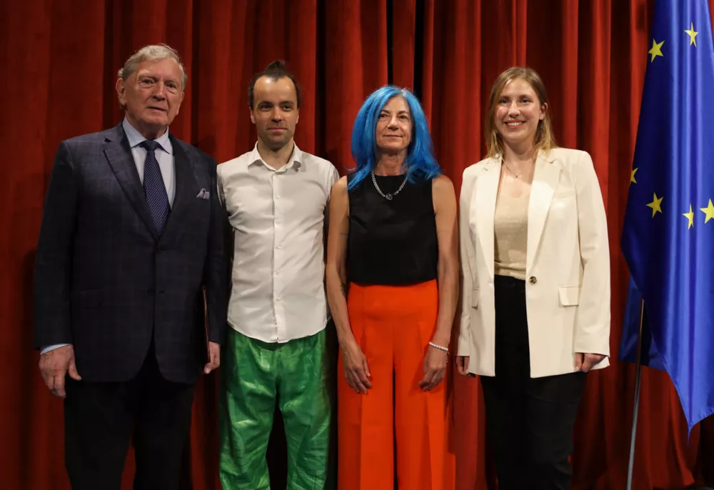 18.06.2025. Župančičeve nagrade 2025. Uro&scaron; Lajovic. Foto:Bojan Velikonja 