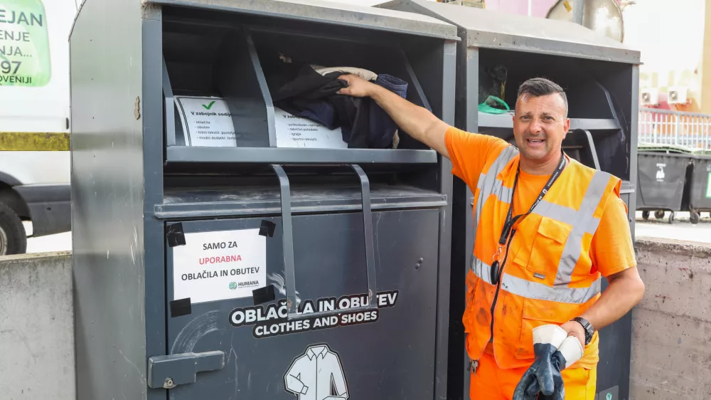 Tekstil ne sodi več v me&scaron;ane odpadke