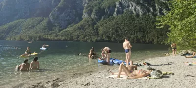 Bohinj, Bohinjsko jezero.Poletni utrip ob Bohinjskem jezeru.