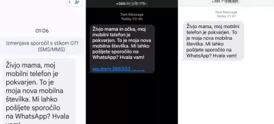 Gre za prevaro prek SMS-sporočil, ki jih goljufi v imenu otrok pošiljajo staršem.