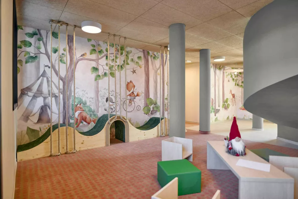 Srce družinskega Hotela Toplice - Family Inn je igralnica za najmlaj&scaron;e goste.  F Terma Čatež