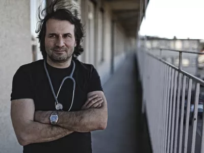 Marko Pokorn, zdravnik in scenaristFOTO: JAKA GASAR / NEDELJSKI