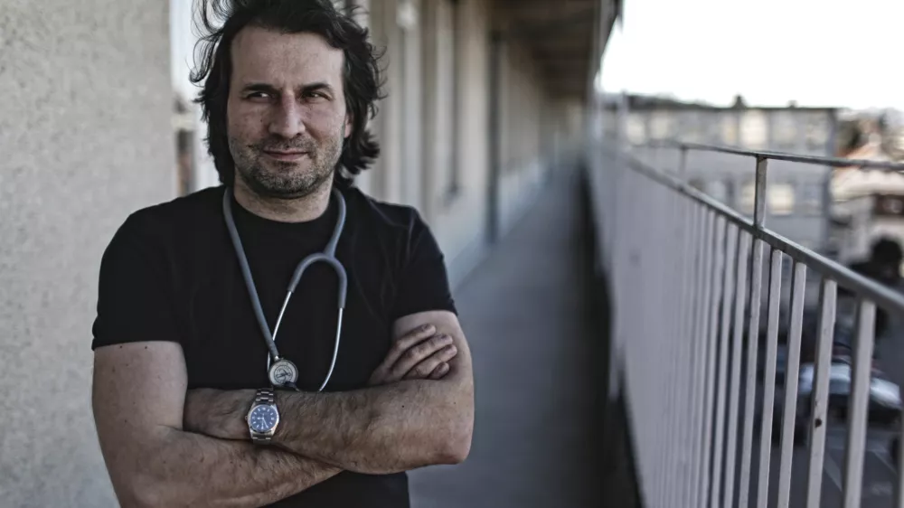 Marko Pokorn, zdravnik in scenaristFOTO: JAKA GASAR / NEDELJSKI