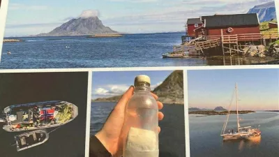 Pia specially made a montage postcard to let Alaina know her message in a bottle had been found. A woman has been left "stunned" after a message in a bottle she sent as a child washes up in Norway after 31 years. Portknockie woman Alaina Beresford was just 12 years old when she committed her message to the vagaries of the sea ensconced in an empty bottle of Moray Cup fizzy pop. Now, 31 years on, Alaina received the surprise of her life when she examined her mail to find a postcard explaining that her decades-old message had been found.,Image: 1012242382, License: Rights-managed, Restrictions: Editorial use, commercial use may require additional licenses. We don't use AI to make images which could be mistaken for news photos. AI use will be clearly indicated. Supplied on condition you ensure personal data is processed in compliance with UK GDPR, Model Release: noFoto: Profimedia