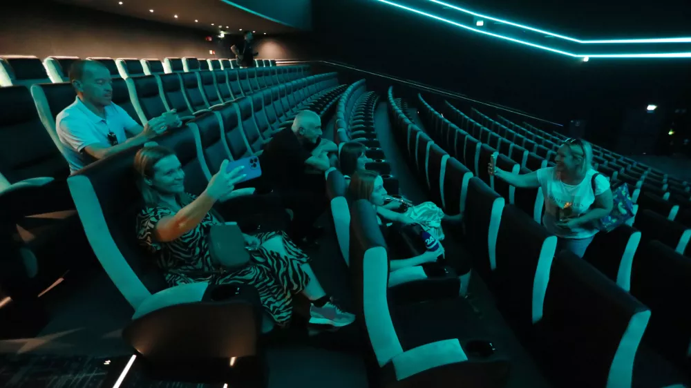 V BTC se vrača kino: Več kot tri tisoč sedežev v 12 dvoranah