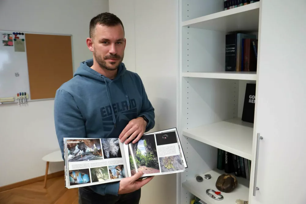 15.04.2025 - geografski in&scaron;titut Anton Melik, ledeniki, Jure TičarFoto: Tomaž Skale  / Foto: 