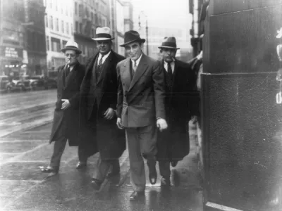 Grof Lustig leta 1935, ko ga je sodi&scaron;če obsodilo na 20 let.  / Foto: Profimedia