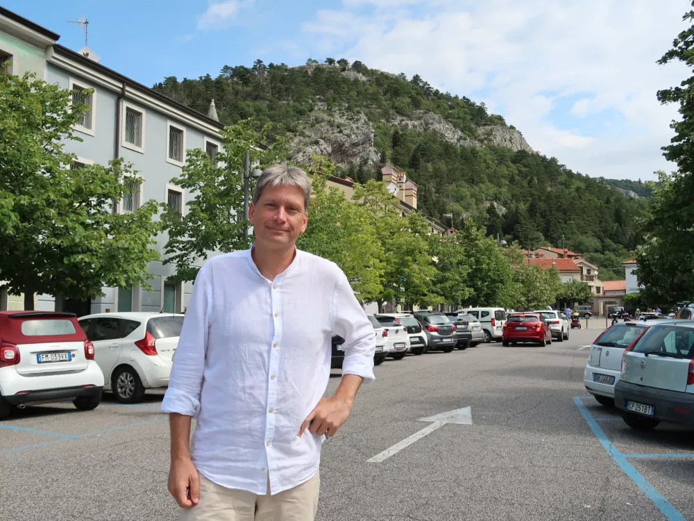 Borut Klabjan, zgodovinar / Foto: Nata&scaron;a Bucik Ozebek