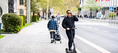 Električni skiro, prekršek / Foto: Avp