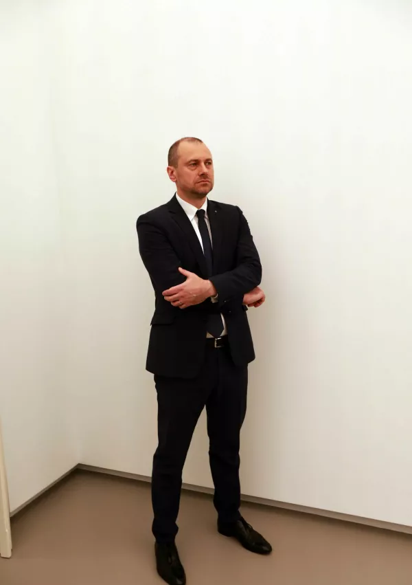 Blaž Brodnjak, malo ga je v hlačah.