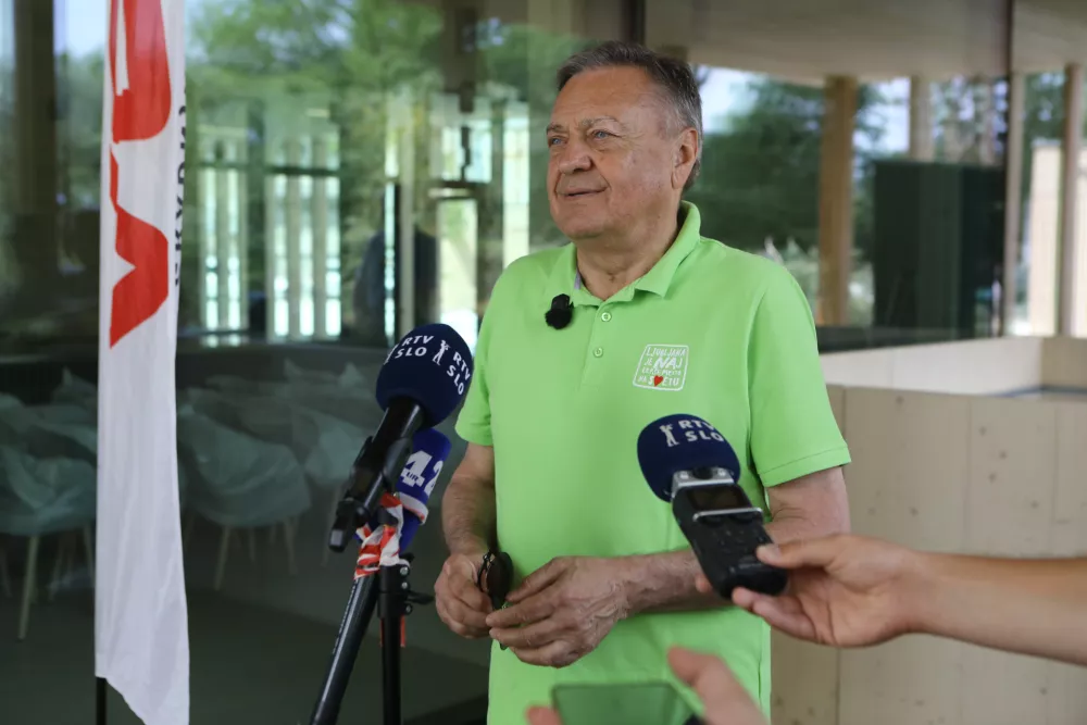 župan Zoran Janković24.06.2025 - Kopali&scaron;če Vevče - ogled zaključka gradnje pred odprtjemFoto: Luka Cjuha