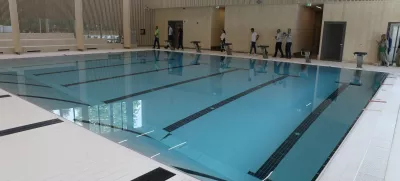 24.06.2025 - Kopališče Vevče - ogled zaključka gradnje pred odprtjemFoto: Luka Cjuha