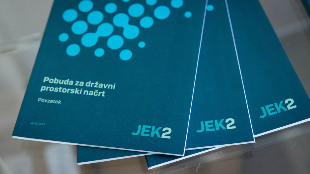 Ljubljana, Cankarjev dom.Novinarska konferenca Gen energije ob javni objavi pobude za pripravo Drzavnega prostorskega nacrta (DPN) za izgradnjo nove jedrske elektrarne v Krskem (Jek2).