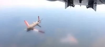 Ukrajinska jadralna bomba KAB, izdelana po ruskem vzoru. 