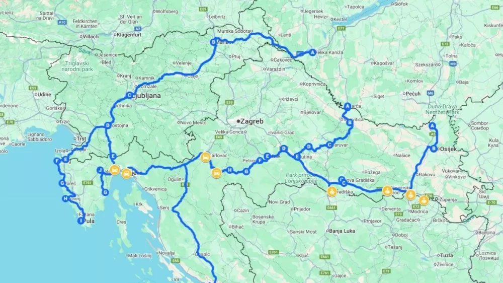 Obvozi do turističnih destinacij na Hrva&scaron;kem zaradi Thompsonovega koncerta.