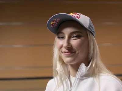 29.11.2024 - Janja Garnbret, slovenska &scaron;portna plezalkaFOTO: LUKA CJUHA