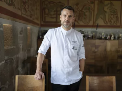 26.06.2025 - Chef Igor Jagodic, restavracija StrelecFOTO: Nik Erik Neubauer