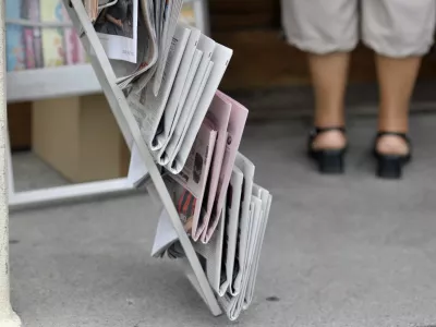 - ilustrativna fotografijamediji, tiskani mediji, časopisi, revije   //FOTO: Tomaž Zajel&scaron;nik