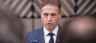 Belgija, Bruselj.Izjava za medije predsednika vlade Roberta Goloba pred vrhom EU.