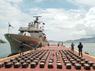 Kokain, narkokarteli, mehi&scaron;ka mornarica