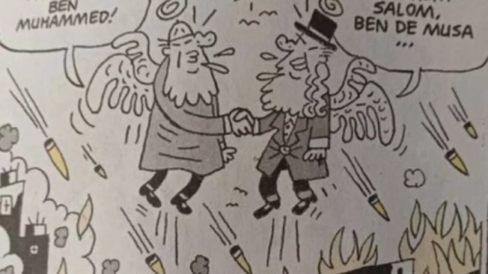 karikatura mohamed mojzes 