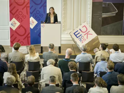 Ministrica za evropske zadeve Danske Marie Bjerre je predstavila prednostne naloge danskega predsedstva Svetu EU.