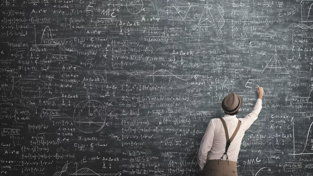 Matematika se zdi zapletena, toda med nami so ljudje, ki imajo v malem prstu. / Foto: Istock