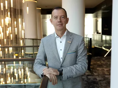 Enzo Smrekar, predsednik Smučarske zveze Slovenije in organizacijskega komiteja Planica 2023,- 02.02.2023 &ndash; Organizacijski odbor nordijskega svetovnega prvenstva Planica 2023 - predstavili potek tekmovanja //FOTO: Tomaž Skale