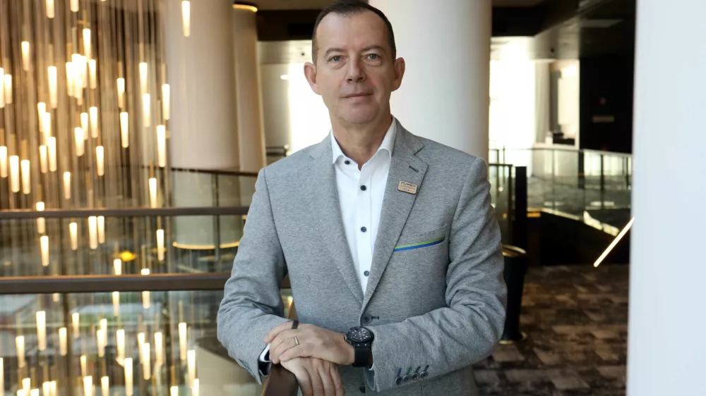 Enzo Smrekar, predsednik Smučarske zveze Slovenije in organizacijskega komiteja Planica 2023,- 02.02.2023 &ndash; Organizacijski odbor nordijskega svetovnega prvenstva Planica 2023 - predstavili potek tekmovanja //FOTO: Tomaž Skale