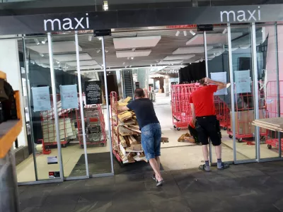 01. 07. 2025 - Maximarket, praznenje, zapiranjeFoto: Tomaž Skale