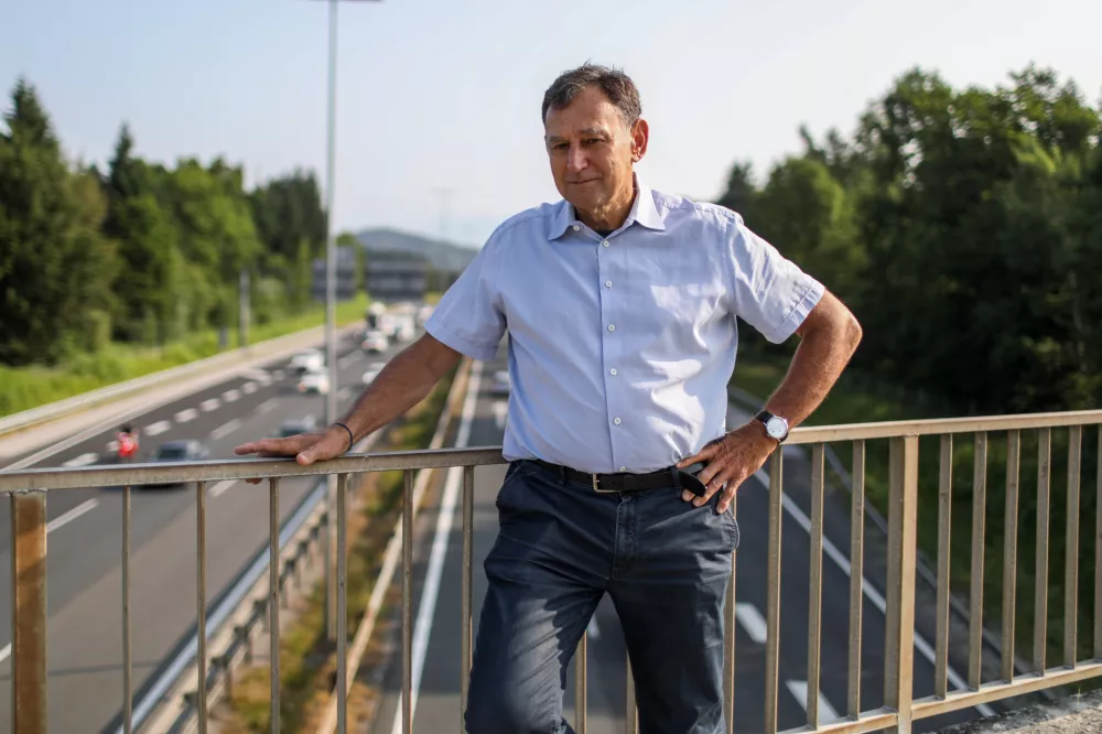 12.06.2025. - Andrej Ribič, Predsednik uprave DARSa.//FOTO: Bojan VelikonjaOPOMBA: ZA OBJAVO V OBJEKTIVU!!!