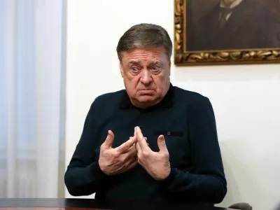 - 29.02.2024 &ndash; Zoran Janković, ljubljanski župan MOL - Mestna občina Ljubljana//FOTO: Tomaž Skale