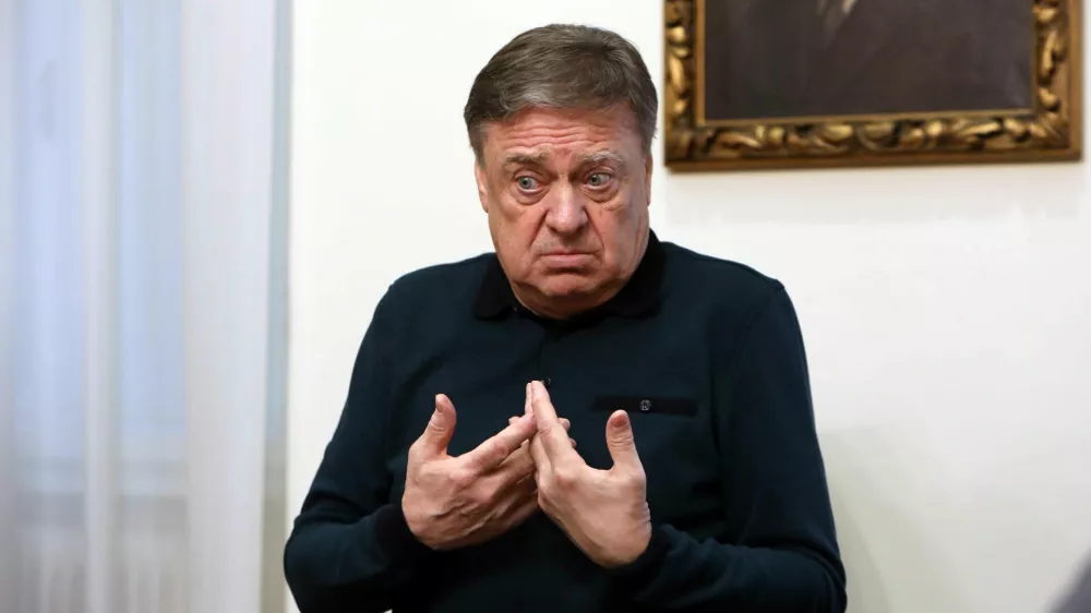 - 29.02.2024 &ndash; Zoran Janković, ljubljanski župan MOL - Mestna občina Ljubljana//FOTO: Tomaž Skale