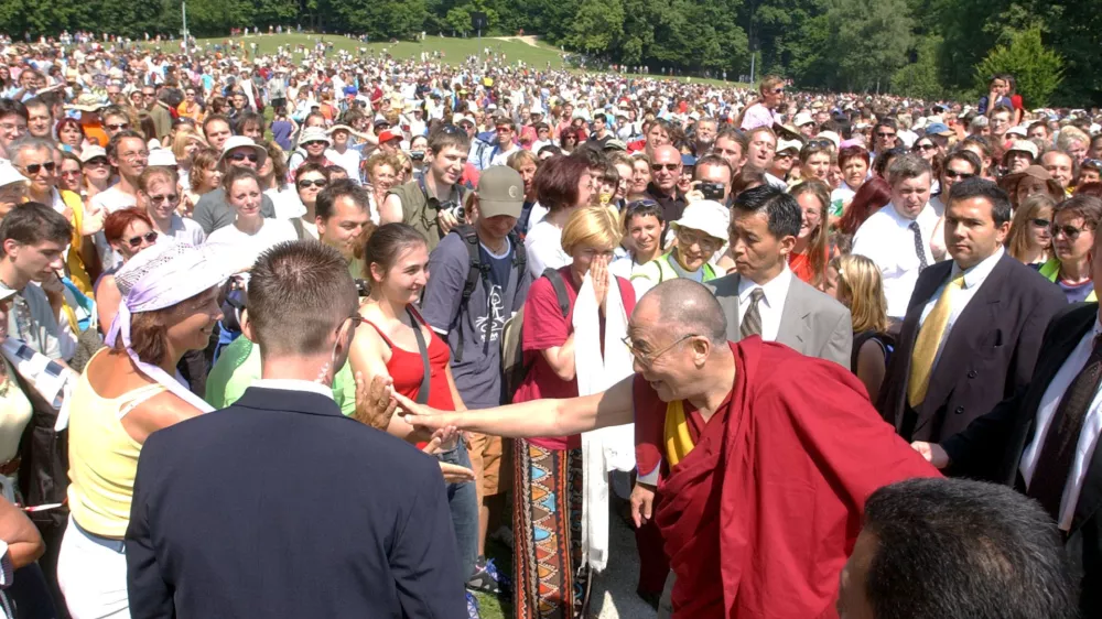 predavanje Dalajlame v Tivoliju, Tenzin Gyotso Dalajlama