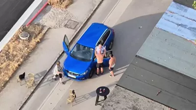 Incident na Linhartovi cesti Foto: FB/Savčan