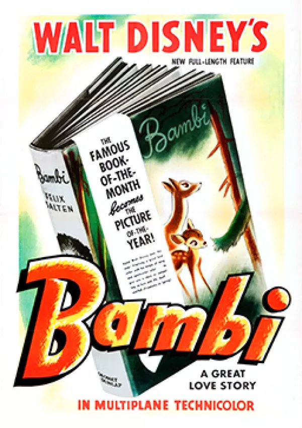 Disneyev poster za film Bambi / Foto: Wikipedija