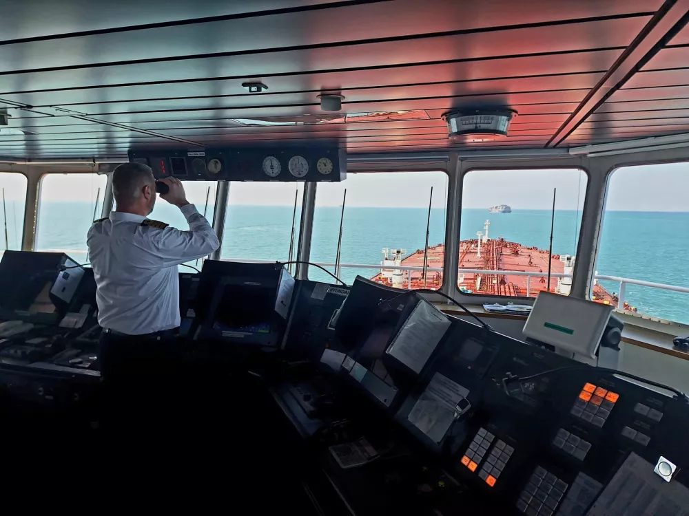 Gregor Bonon, poveljnik tankerja, Euronav / Foto: Arhiv Gregorja Bonina