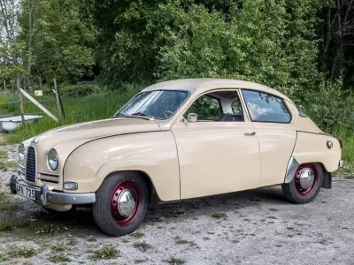 Saab 96 je najbolje prodajan avtomobil te &scaron;vedske znamke. / Foto: Instagram
