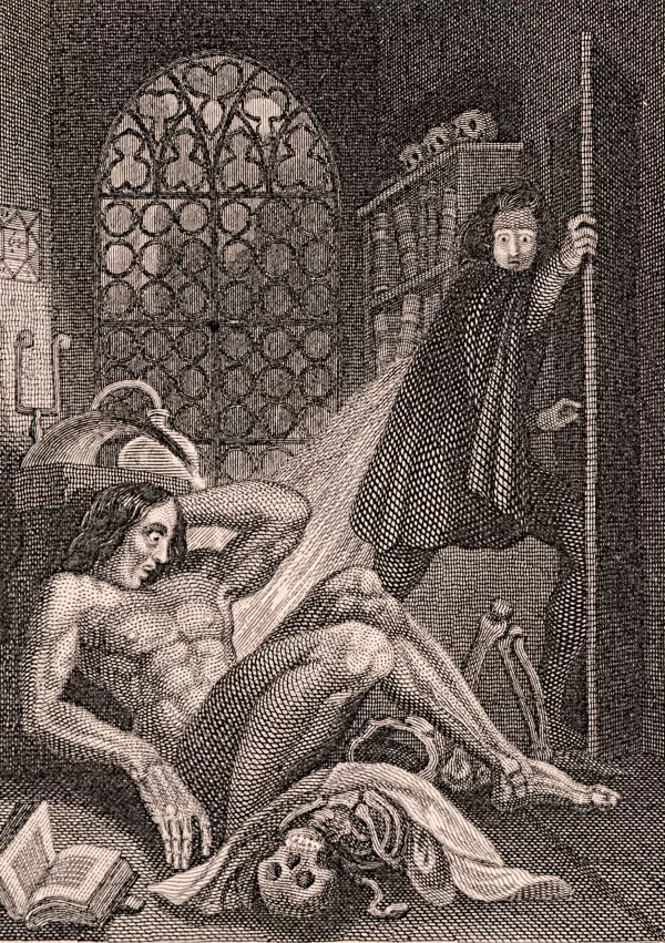 Frankenstein kot so si ga predstavljali v 19. stoletju. / Foto: Wikipedia