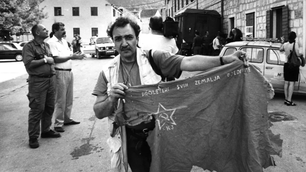 Avgust 1995 in&nbsp;osvoboditev mesta Knin v operaciji Nevihta. /&nbsp;Foto: Tomaž Skale