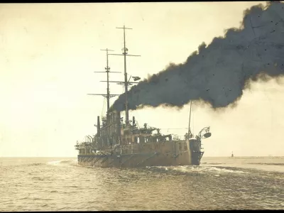 &Ouml;sterreichisches Kriegschiff, S.M.S Viribus Unitis,Image: 278315964, License: Rights-managed, Restrictions:, Model Release: no / Foto: Profimedia