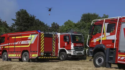 - 18.07.2024 - Požar na Krasu - Komen, &Scaron;krbina, Lipa - ogenj, ognjeni zublji, ga&scaron;enje, gasilci  //FOTO: Jaka Gasar