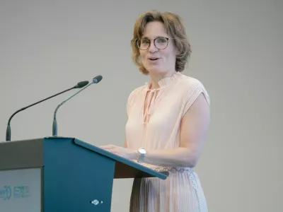 EU Commissioner Roswall takes part in the official opening of day 2 of the Regional Water Forum "Danube &ndash; Eastern Europe" 2025, Tuesday, June 24th, 2025, at the Romanian Parliament in Bucharest, Romania.