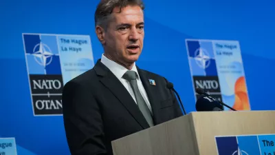 Haag. Vrh zveze Nato, ki se ga je udelezil predsednik vlade Robert Golob.