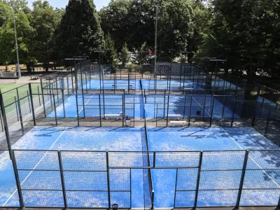 - 04.07.2025 - igri&scaron;ča za padel, Tivoli//FOTO: Jaka Gasar