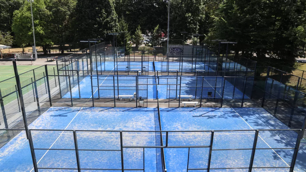 - 04.07.2025 - igri&scaron;ča za padel, Tivoli//FOTO: Jaka Gasar
