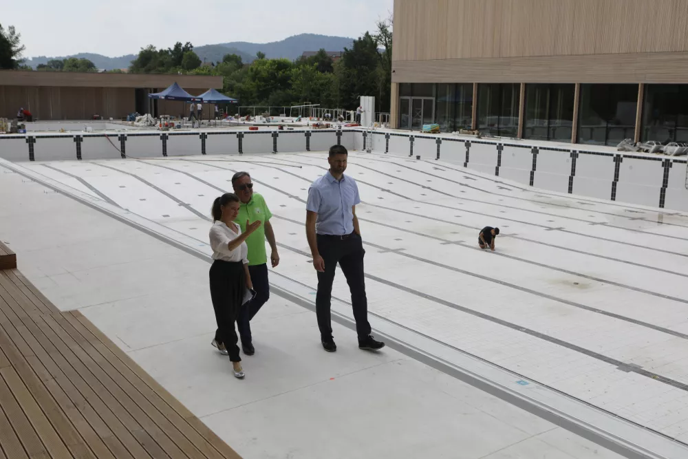 župan Zoran Janković24.06.2025 - Kopali&scaron;če Vevče - ogled zaključka gradnje pred odprtjemFoto: Luka Cjuha