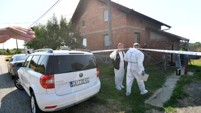 06.07.2025., Pleskovec- Policijski ocevid na mjestu ubojstva u Pleskovcu 118. Photo: Vjeran Zganec Rogulja/PIXSELL